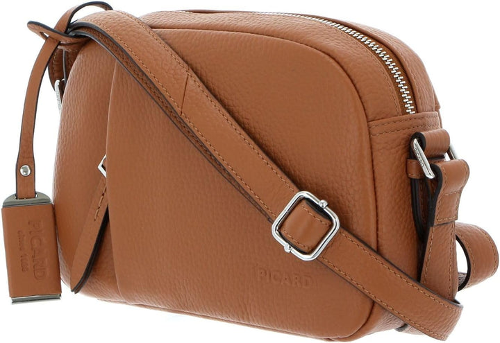 Picard Damen Schultertasche PURE aus Echtleder Klein, OneSize | mit Reissverschluss | Schultertasche