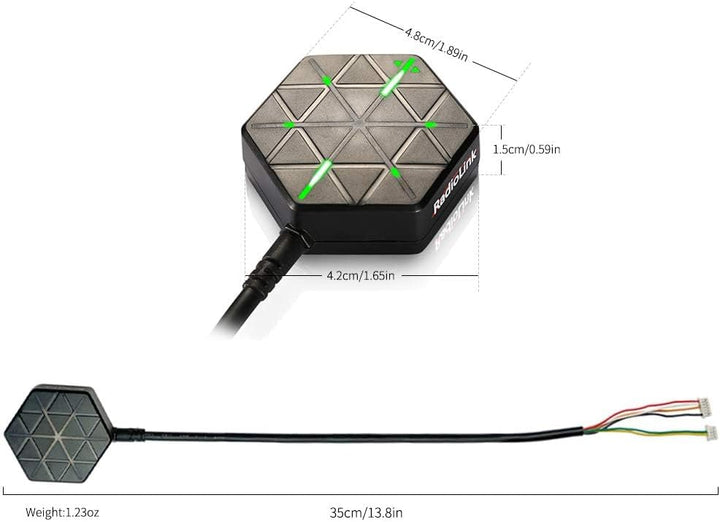 Radiolink M10N GPS SE100 Modul Hohe Positionsgenauigkeit Funktioniert mit GLONASS/BeiDou für APM Pix