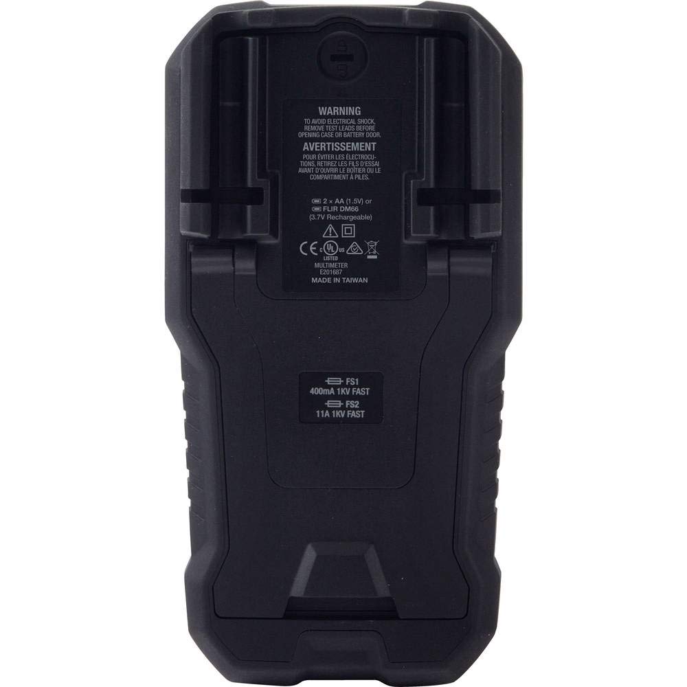 FLIR DM66 TRMS Multimeter mit VFD-Modus für Elektriker und Monteure