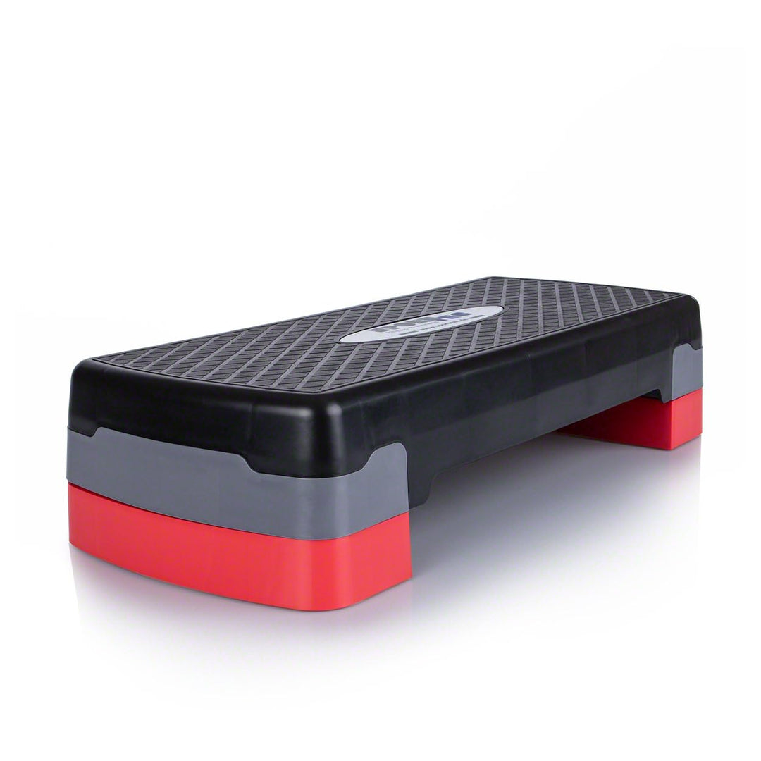 Sport-Tec Stepbrett höhenverstellbar, schwarz LxBxH 68x28x10/15 cm, schwarz