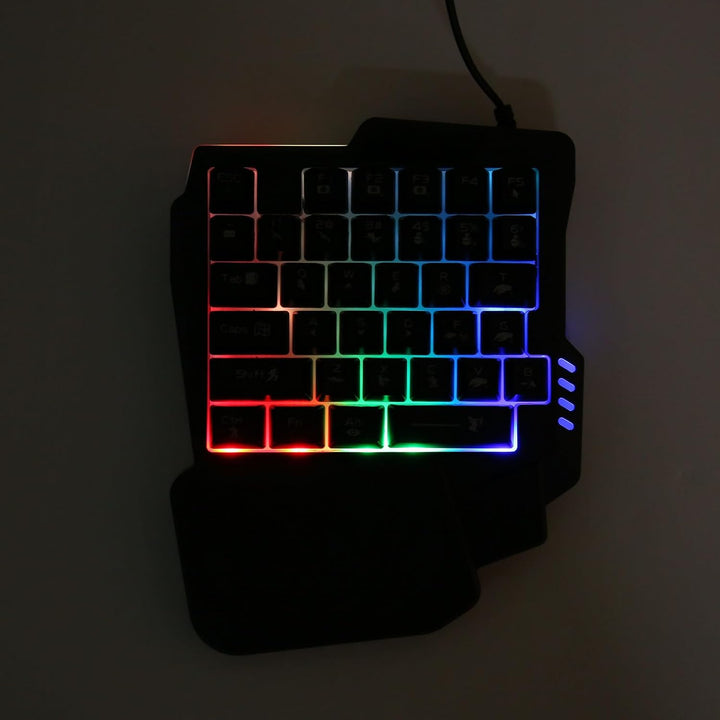 4 in 1 Mobile Game Combo -Pack, EIN Hand mit K13 -Tastatur, Maus, Konverter und Ständer, Keine Laten