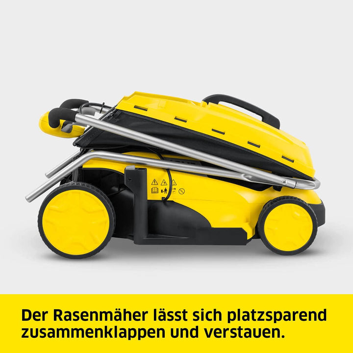 Kärcher 18 V Akku-Rasenmäher LMO 18-33, Schnittbreite: 33 cm, verstellbare Schnitthöhe: 35-65 mm, Mu