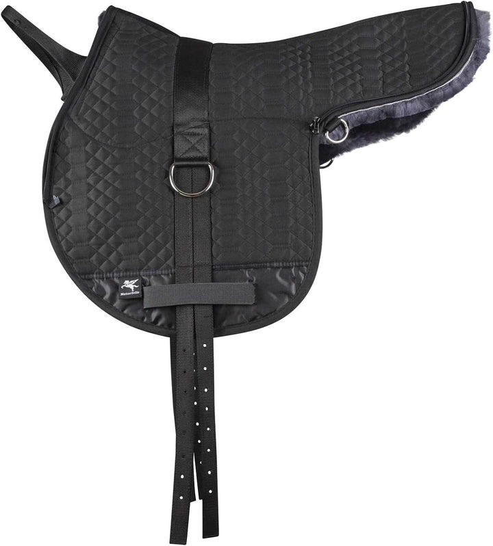 Engel Reitsport Lammfell Fellsattel R2 Englisch Lammfell anthrazit, Lammfell anthrazit