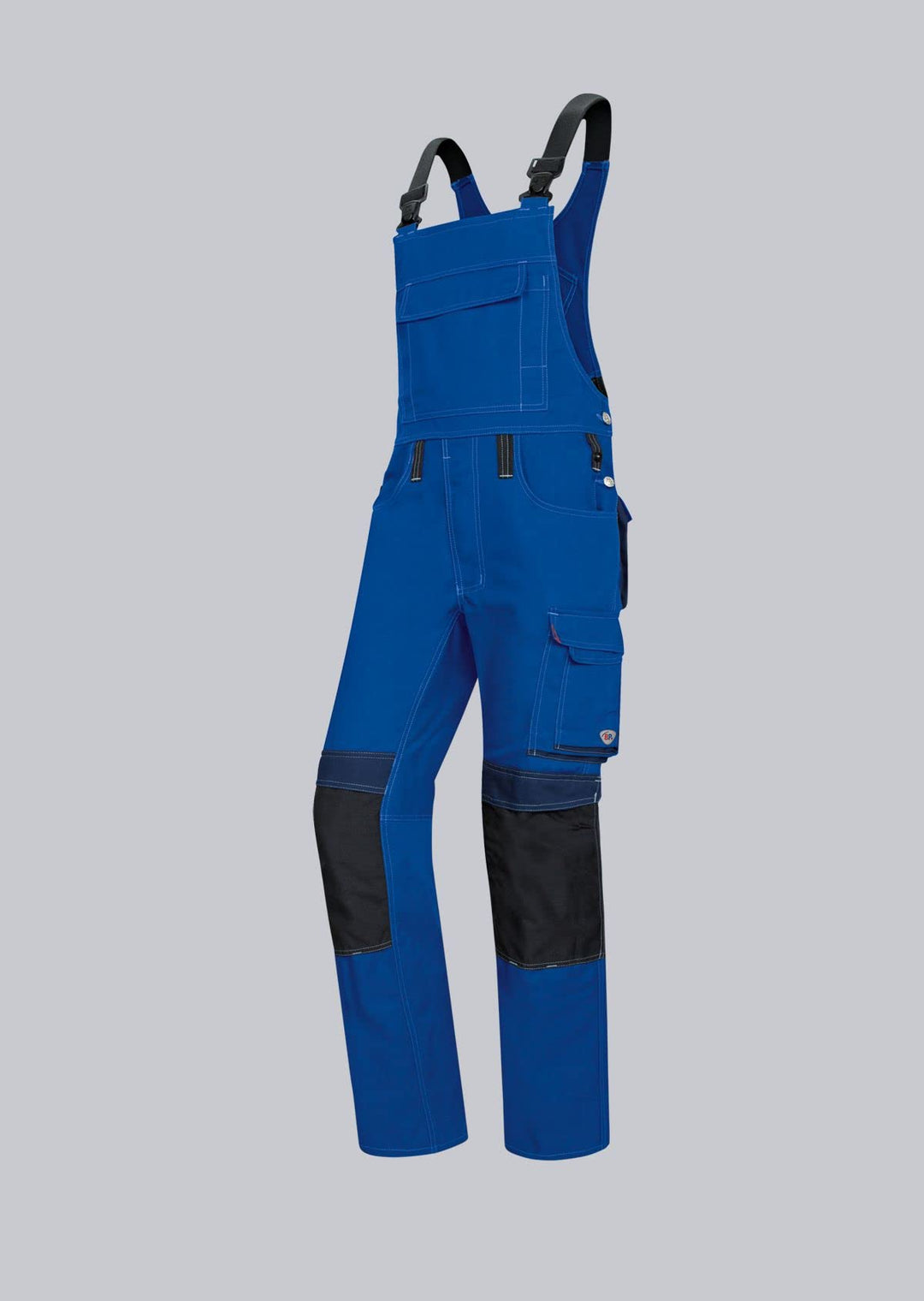 BP 1802-720-13-58s Latzhose, Stretch-Hosenträger mit Clipbefestigungen, 305,00 g/m² Verstärkte Baumw