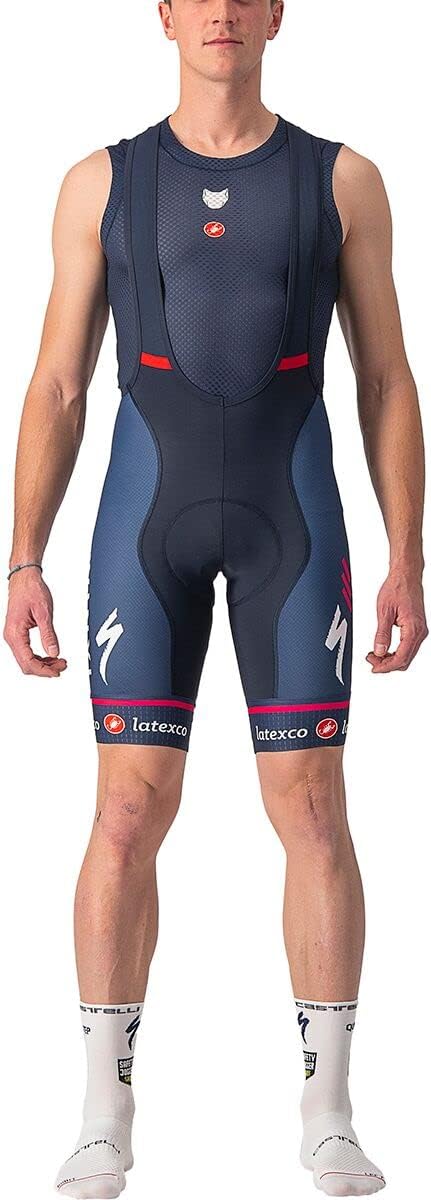 CASTELLI Herren Short Cycling Dungarees Competizione Bibs. S Belgisches Blau, S Belgisches Blau