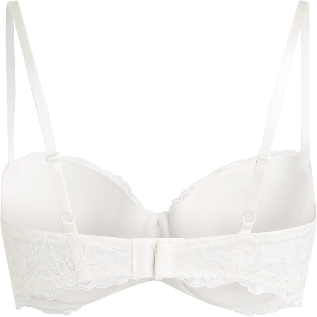 Hunkemöller Vorgeformter Bügel-BH Marine 90D Snow White, 90D Snow White