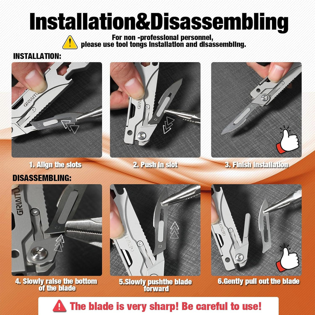 9IN1 Multitool Camping Zubehör EDC Pry Bar mit Schraubendreher Schraubenschlüssel Brecheisen Flasche