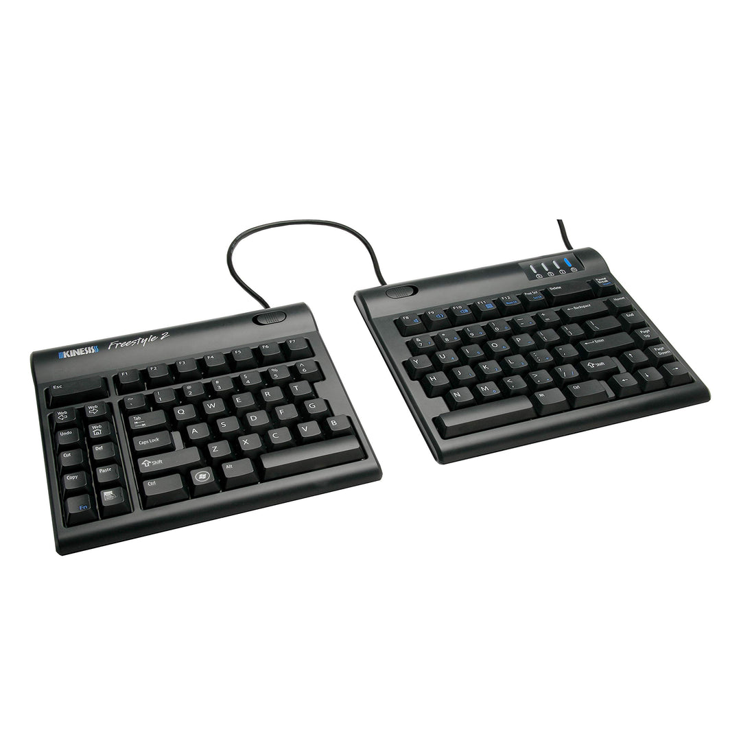 Kinesis Freestyle2 Tastatur (US-Tastenlayout QWERTY) Single, Single