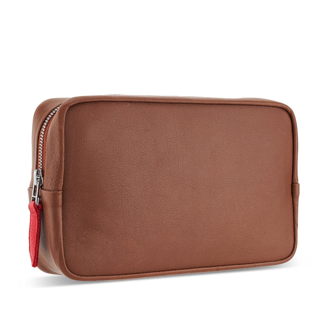 Pack & Smooch Kabeltasche Zubehörtasche Tech Case Longford | Pflanzlich Gegerbtes Leder | Handmade i