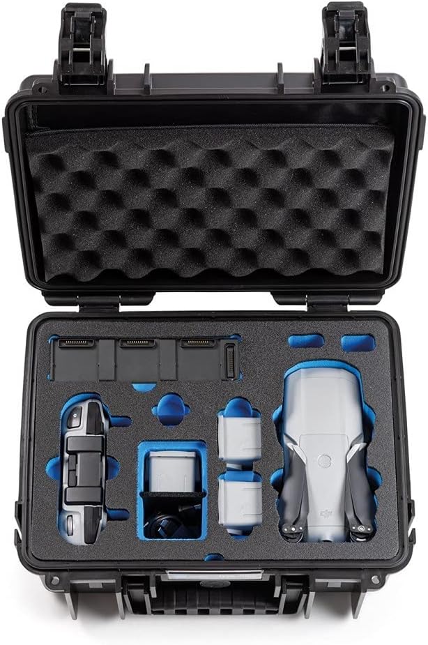 B&W Outdoor.Cases, DJI Mavic Air 2 / Air 2S Schwarz 365x295x170 (Typ 3000)