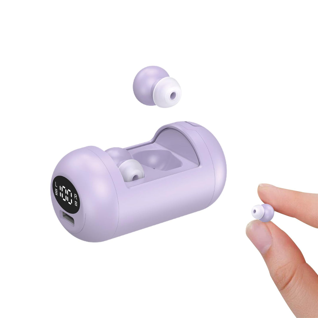 Mini Kopfhörer Kabellos Bluetooth Klein zum Schlafen Unsichtbar In Ear Schlaf Bluetooth Seitenschläf