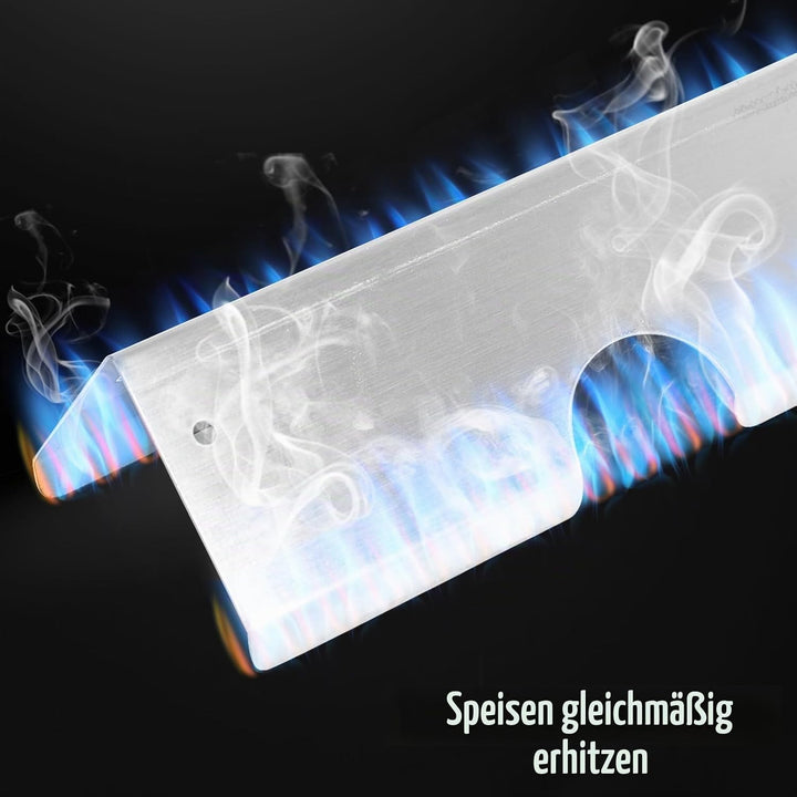 5er Edelstahl Aromaschiene für W-e-b-e-r Genesis II/LX 300 Serie,Flavorizer Bars Ersatz für W-e-b-e-