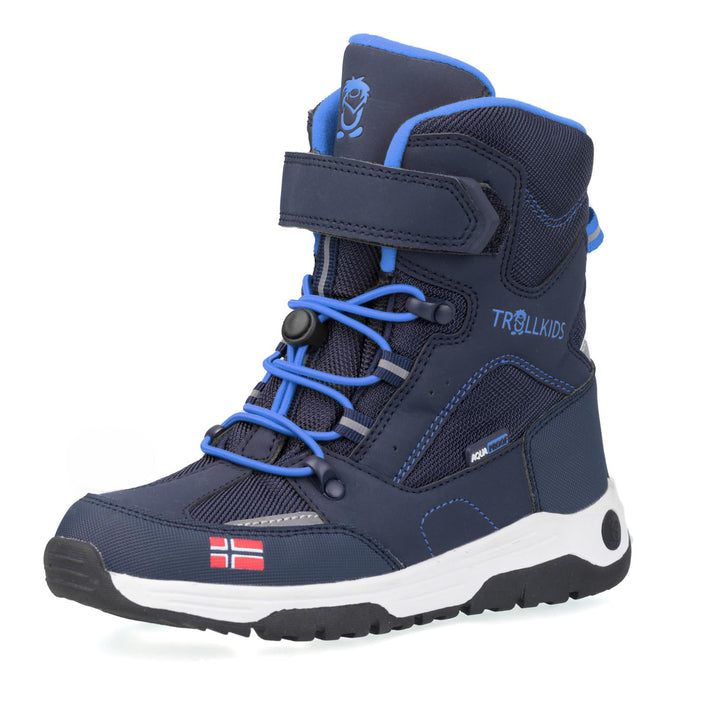 Trollkids Kinder Lofoten Winter Schuhe XT 35 EU Marineblau Mittelblau, 35 EU Marineblau Mittelblau