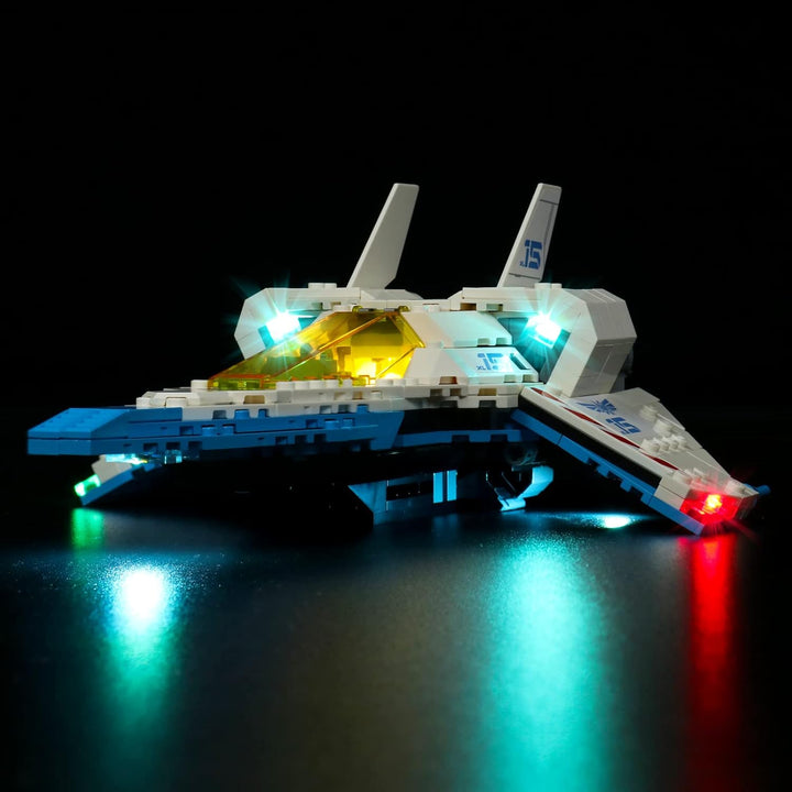 LocoLee Led Licht Set Kompatibel mit LEGO Lightyear XL-15 Sternjäger, Led Beleuchtungs Set Compatibl