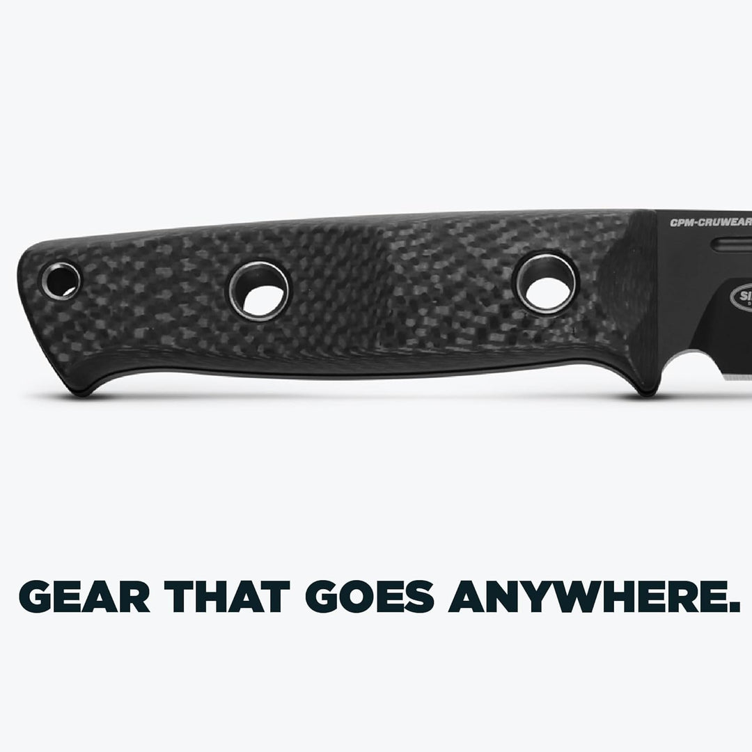 Benchmade Cuchillo Mini Bushcrafter f.carbono CPM-CruWear