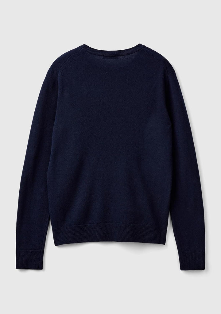 United Colors of Benetton Damen Pullover S Dunkelblau 016, S Dunkelblau 016