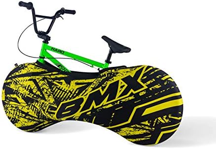 Velo Sock Unisex – Erwachsene Power Bike Cover, One Size Yellow Power, Yellow Power