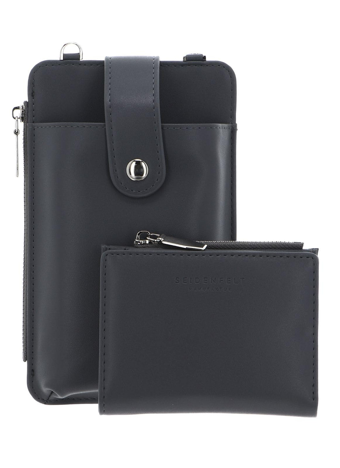 Seidenfelt Medja - Handytasche 18 cm anthracite, anthracite