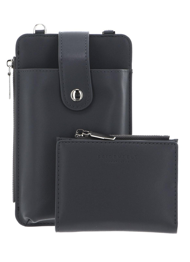Seidenfelt Medja - Handytasche 18 cm anthracite, anthracite