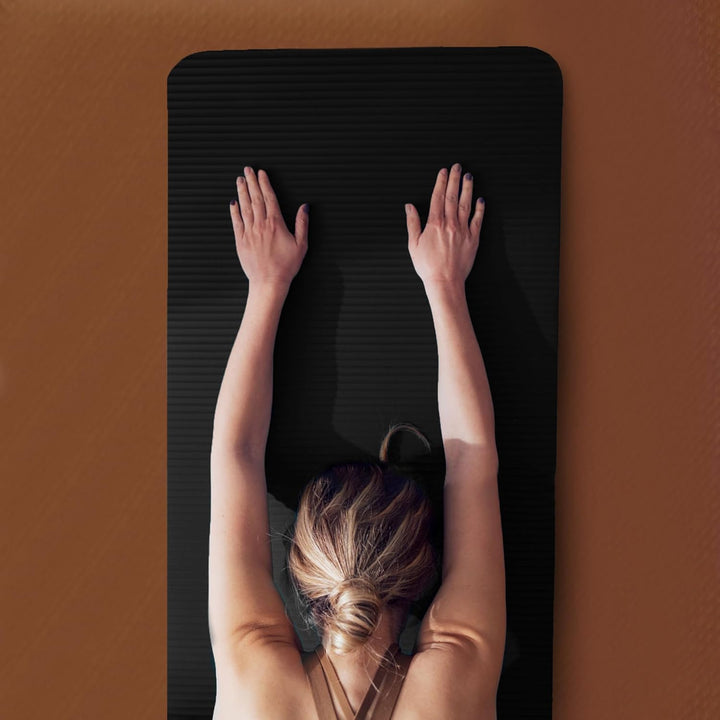 'BalanceFrom GoYoga 7-Piece Set - Include Yoga Mat with Carrying Strap, 2 Yoga Blocks, Yoga Mat Towe