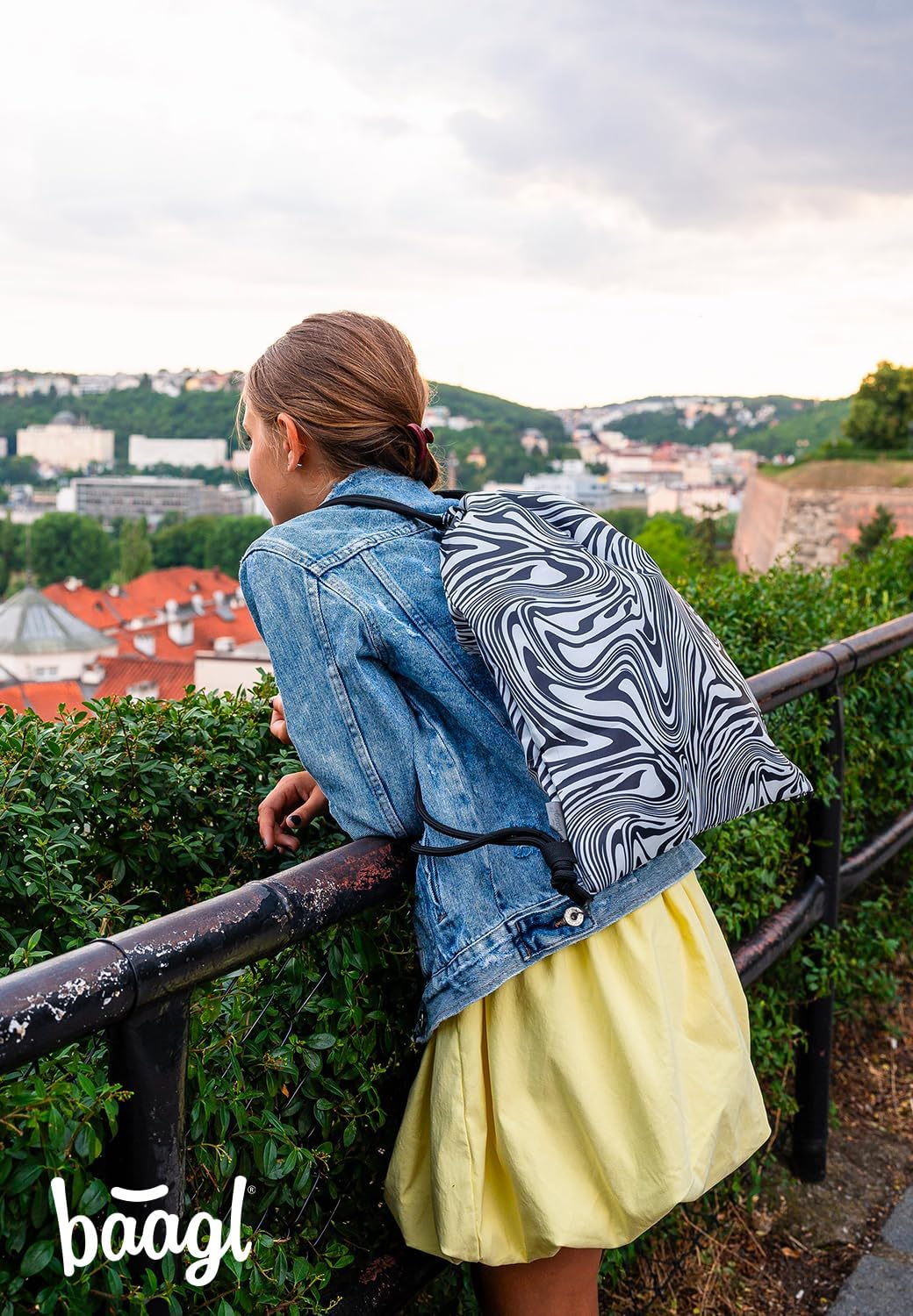 Baagl Schulrucksack Set Mädchen 3 Teilig, Schultasche für Grundschule Volksschule, Grundschule Ranze