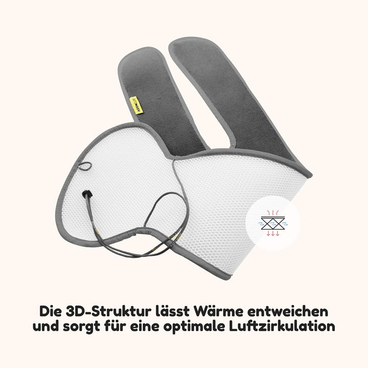 Aeromoov - Baby Sitzauflage Air Layer - Einlage Für Autositz oder Kinderwagen - Gruppe 2/3 mit Beine