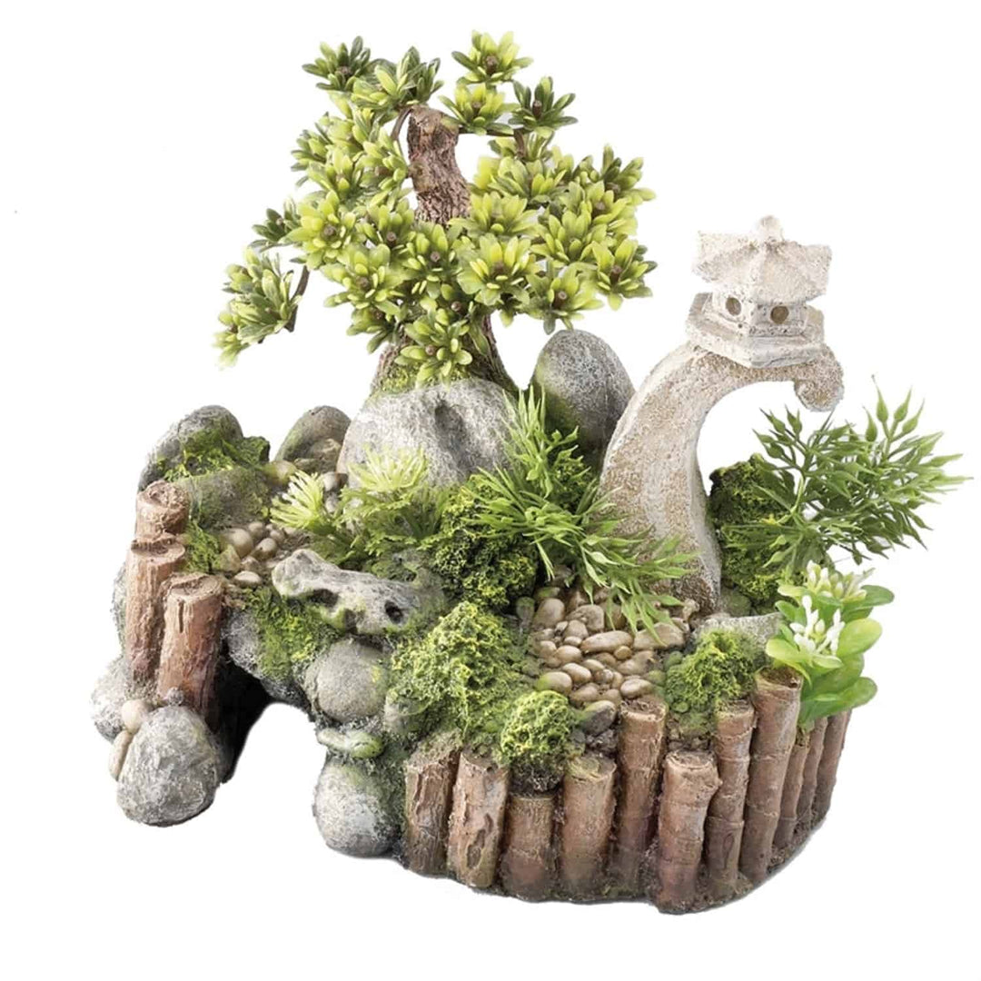 Europet Bernina 234-184547 Decor China- Garden 20.5 x 17 x 18.5 cm