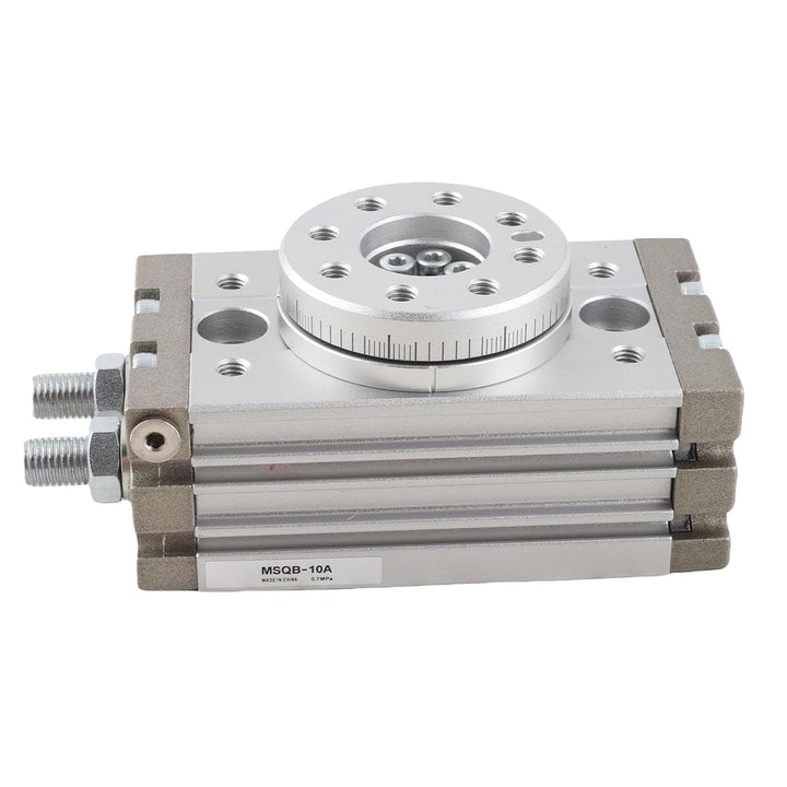 Rotationspneumatikzylinder 180 Grad SMC Typ 15mm Rotationspneumatikzylinder MSQB-10A 0~60 ° C.