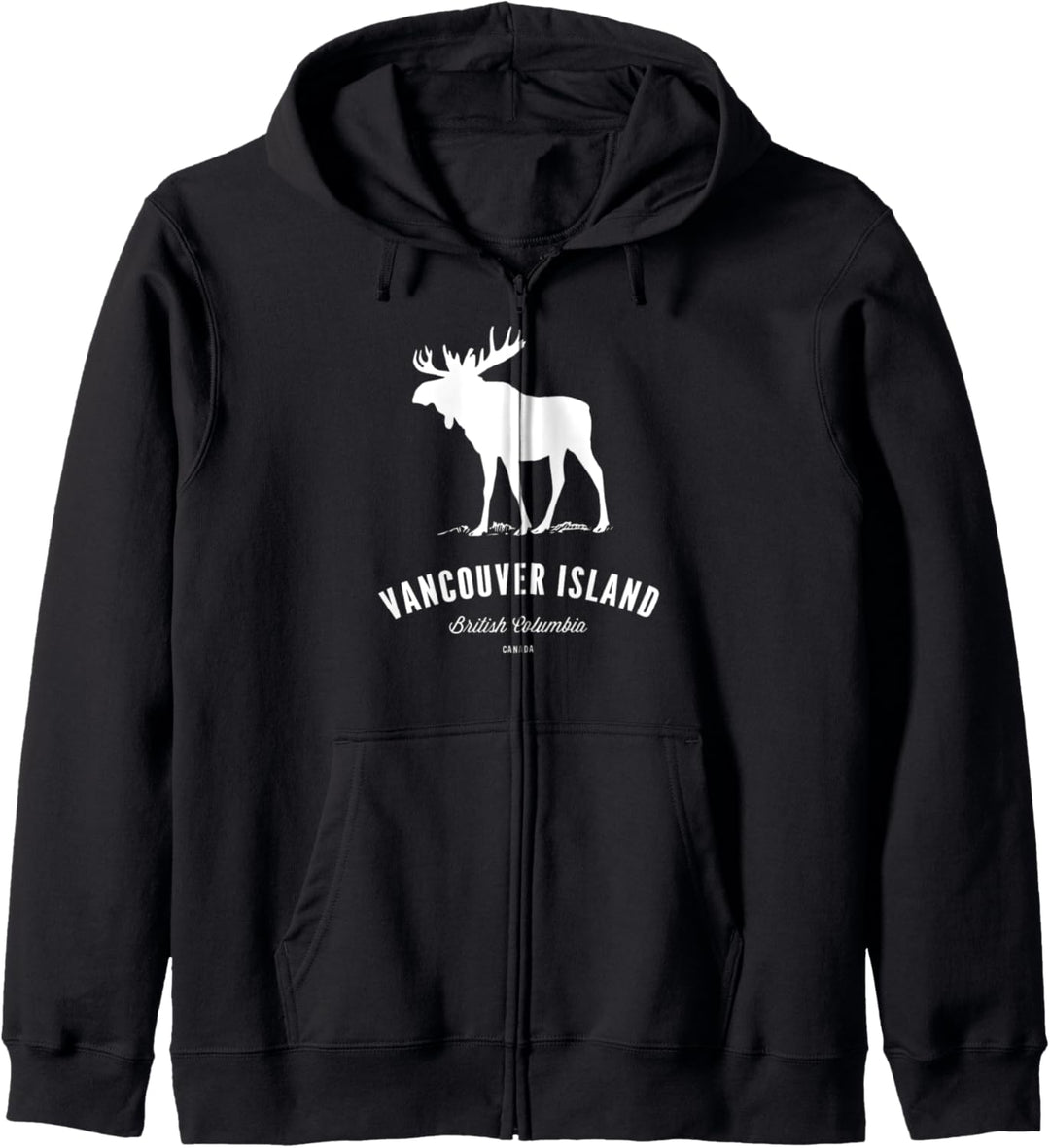 Vancouver Island British Columbia BC Kanada Vintage Retro Kapuzenjacke