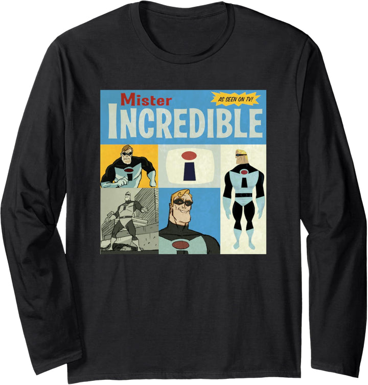 Disney Pixar The Incredibles As Seen On TV! Langarmshirt
