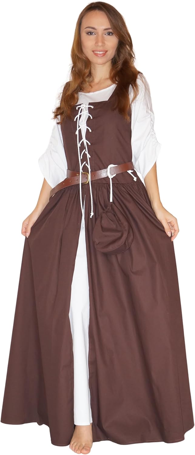MAYLYNN 14261 - Mittelalter Kostüm Magd Celia - 100% Baumwolle, L