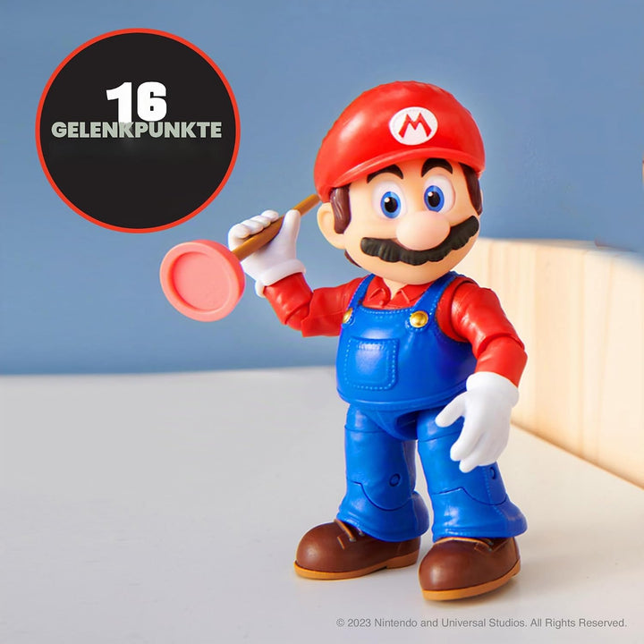 Nintendo Super Mario Movie - Mario Figur 13cm, Mario