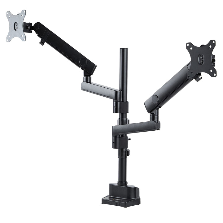 StarTech.com Desk Mount Dual Monitor Arm - Full Motion Monitor Mount for 2X VESA Displays up to 32"