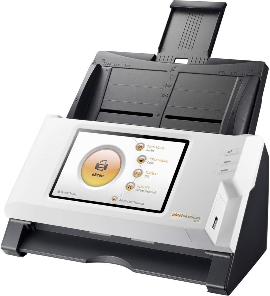 Plustek eScan SharePoint Dokumentenscanner 216 x 5080mm 600 x 600 DPI 25 Seiten/min RJ45, USB 2 0302