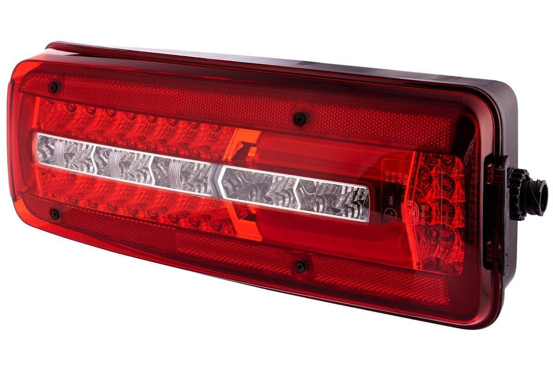 HELLA - Heckleuchte - Truck Full LED - LED - 24V - 2VP 012 381-051 Standard Ausführung links seitlic