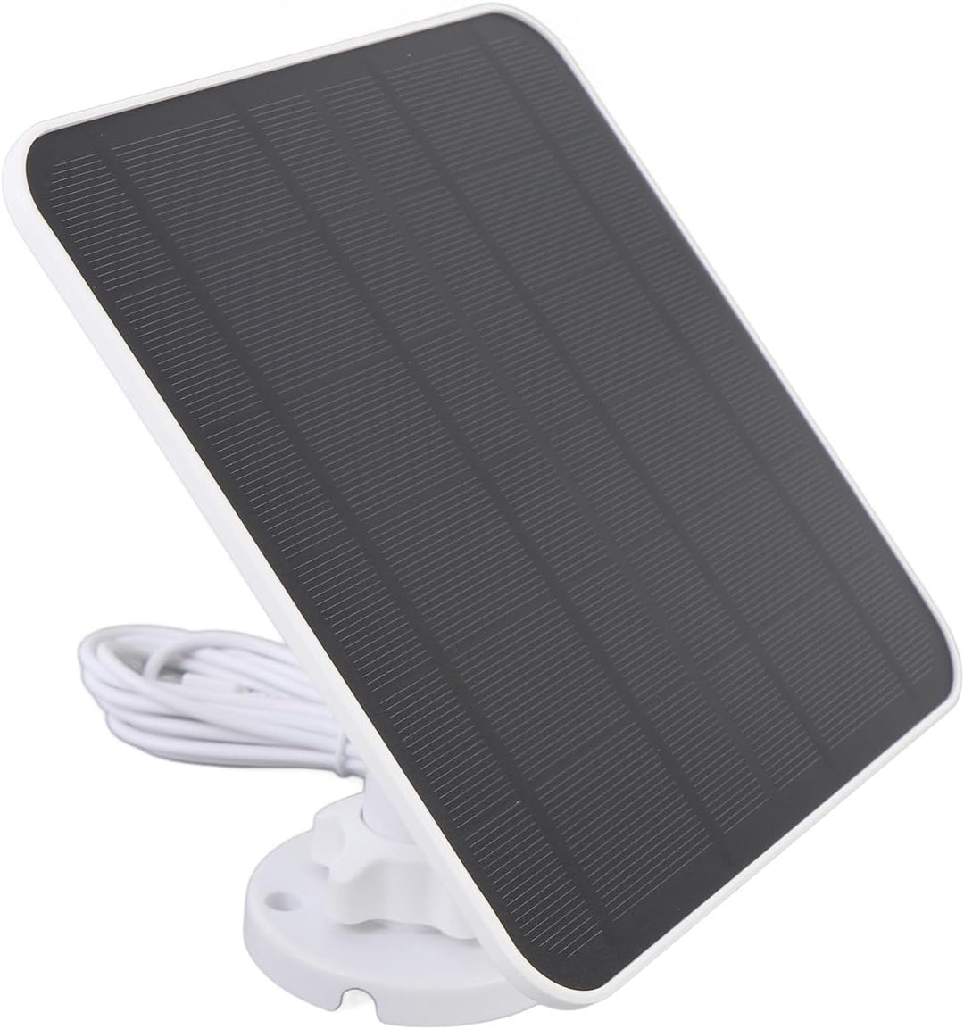 Solarpanel Ladegerät, 12W Solarpanel, mit USB C Anschluss, 9,8 Fuss Langes Kabel, 360 Grad Einstellb