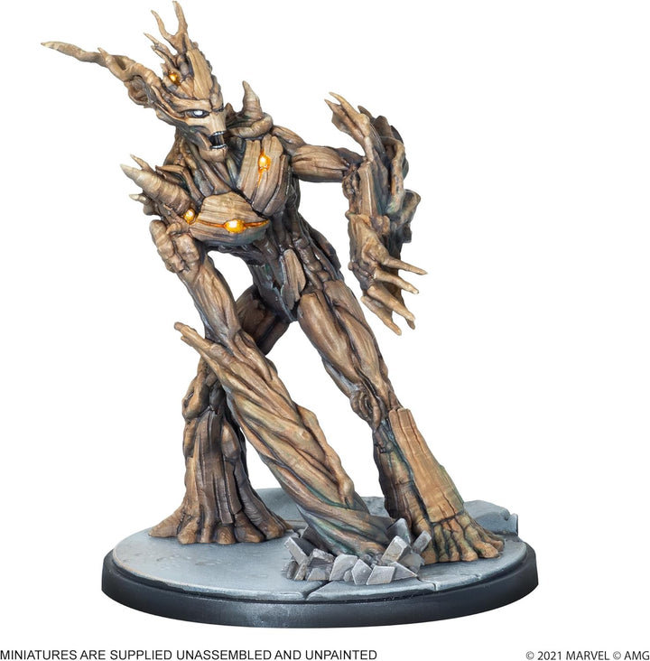 Atomic Mass Games , Marvel Crisis Protocol: Character Pack: Rocket and Groot, Miniatures Game, Ages