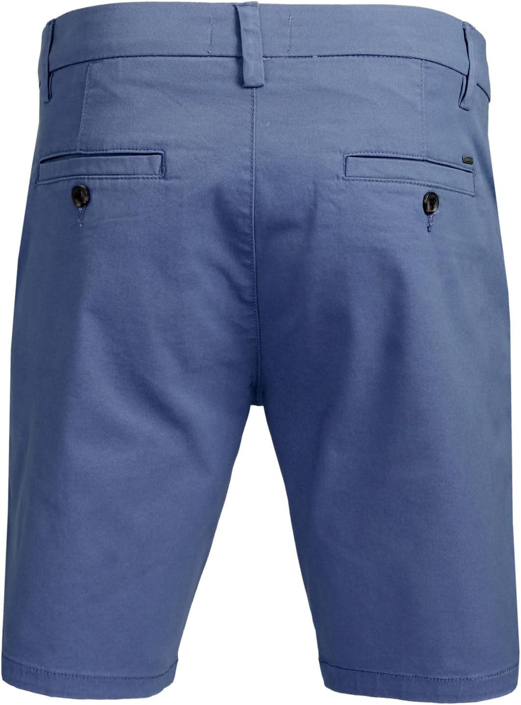Xact Herren Leinen 23cm Tailored Chino Shorts, Regular Fit 38W Blue Horizon, 38W Blue Horizon