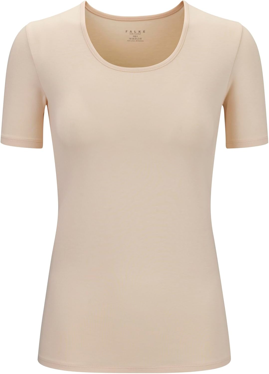 FALKE Damen Daily Comfort 2-Pack Round Neck Unterwäsche bequemes Unterhemd hautfreundlich Kurzarm mi