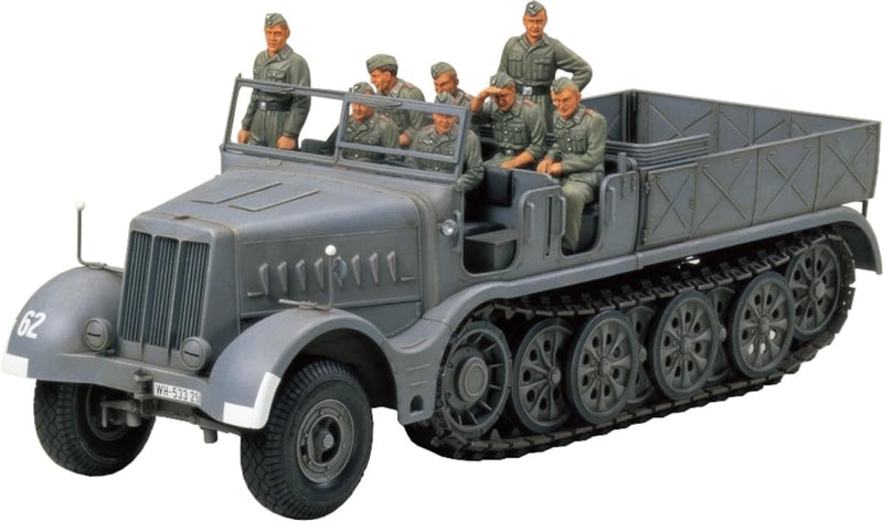 Tamiya 300035239 - 1:35 WWII Sonderkraftfahrzeug 9 Famo Halbkette, 18 ton (8)