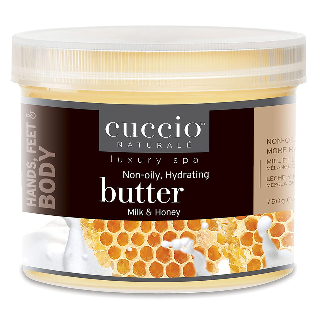 Cuccio Natürliche Buttermischungen, Milch und Honig, 750 g 26 oz Milch und Honig, 26 oz Milch und Ho