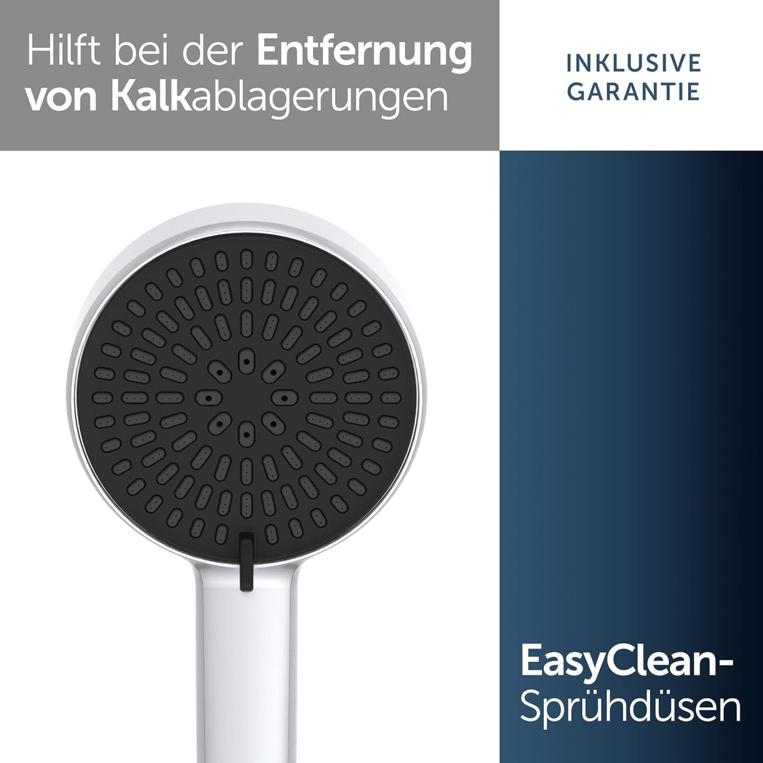 Ideal Standard Idealrain Alu+ 2-Funktionshandbrause, mit zwei Strahlarten (Rain und SilkRain) per Dr