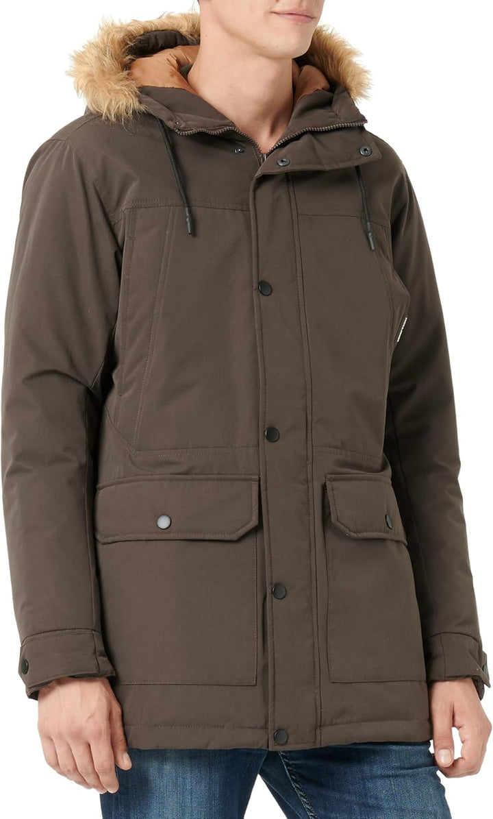JACK & JONES Herren Jjwinner Parka Fur Jacket, S