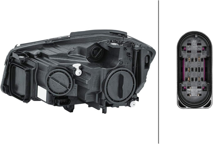 HELLA 1EG 010 818-121 Halogen-Hauptscheinwerfer - rechts - für u.a. Mercedes-Benz A-Class (W176) Rec