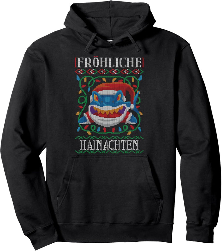 Fröhliche Hainachten Weihachten Hai Ugly Christmas Sweater Pullover Hoodie