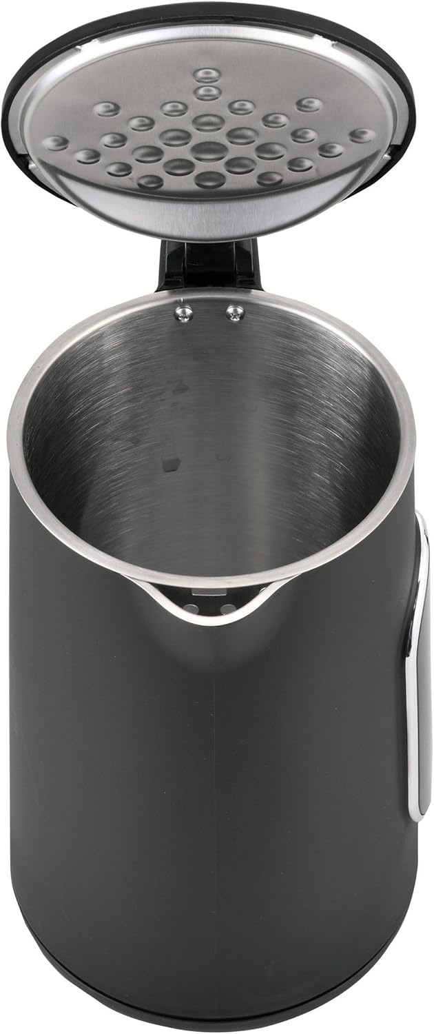 Wasserkocher Wasserkocher 2200 Watt 40–100 °C Digitalbildschirm Warmhaltefunktion Nachtschwarz-Displ