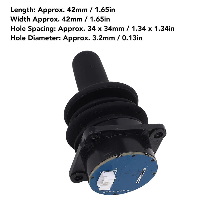 Yosoo Health Gear Elektrischer Joystick, Hall-Sensor, Universal-Joystick, DC5V, X, Y, Doppelachse, 3