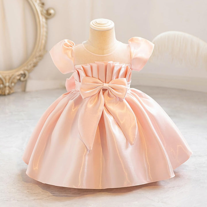 Generisch Mädchen Bowknot Tutu Kleid Für Kinder Baby Hochzeit Brautjungfer Geburtstag Party Pageant