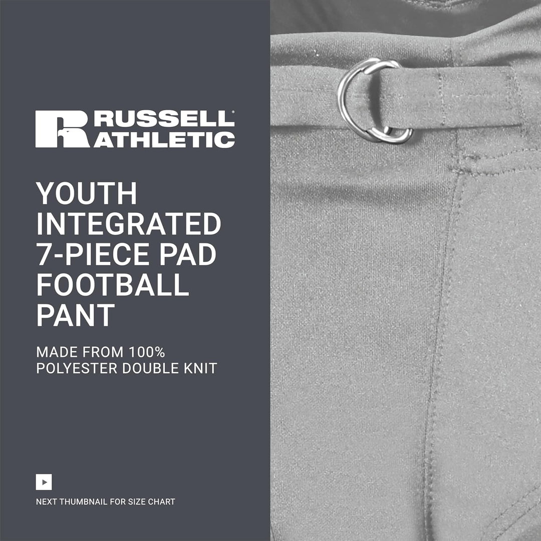 Russell Athletic Jungen Hose XS Grid Iron Silver, XS Grid Iron Silver