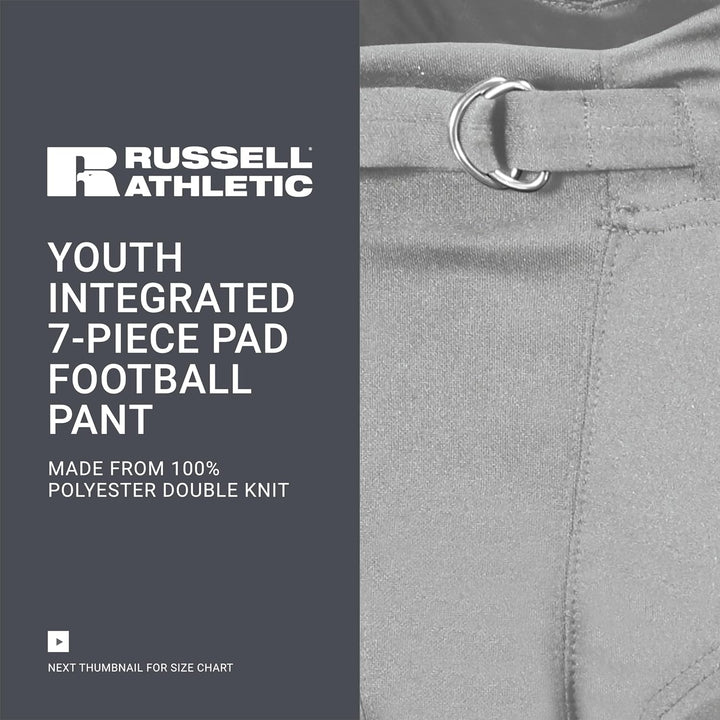 Russell Athletic Jungen Hose XS Grid Iron Silver, XS Grid Iron Silver